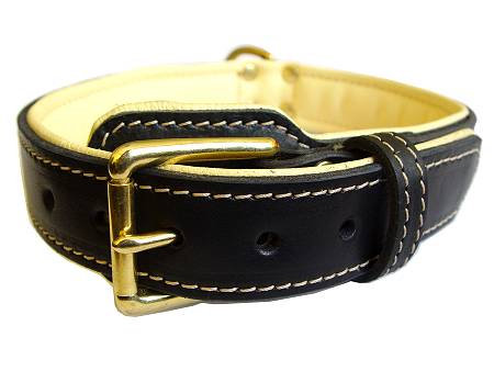 leather dog collar for pit bull